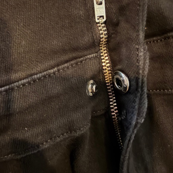 Good American Fit For Success Denim Jumpsuit Women 2XL Black Stretch Minimalist - Picture 11 of 16